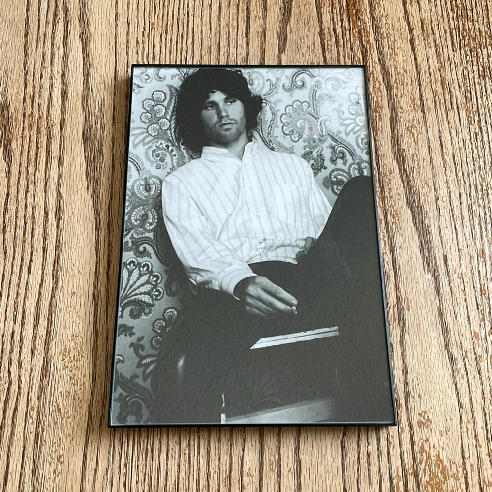 Jim Morrison the doors black and white photo pic framed rock band